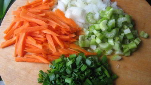 сырный суп с шампиньонами