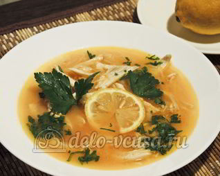 Томатно-куриный суп