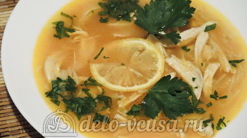 томатно-куриный суп