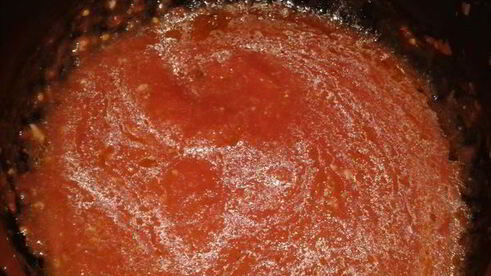 томатно-мясной суп