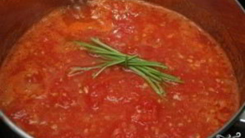 томатный крем-суп со сливками