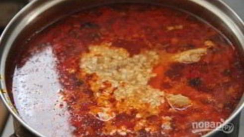 томатный суп с курицей