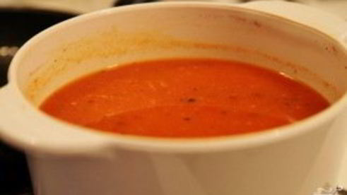 томатный суп с мясом