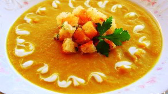 Рецепт Вегетарианский суп из овощей