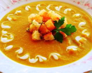 Вегетарианский суп из овощей