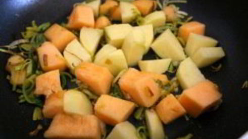 вегетарианский суп из овощей