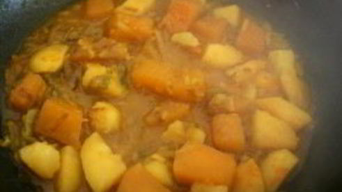 вегетарианский суп из овощей