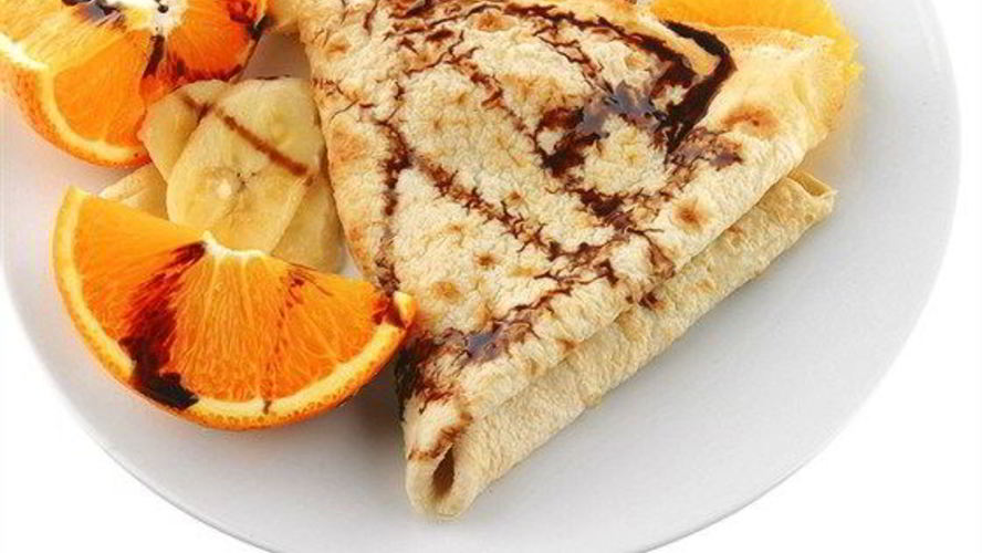 Рецепт апельсиново-шоколадные блины