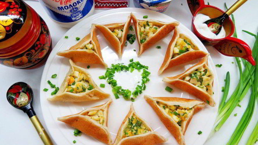 Рецепт арабские блинчики на русский лад