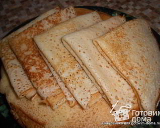 Ажурные блинчики на Масленницу