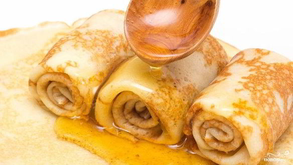 Рецепт Ажурные блины на кефире заварные