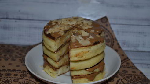 банановые панкейки