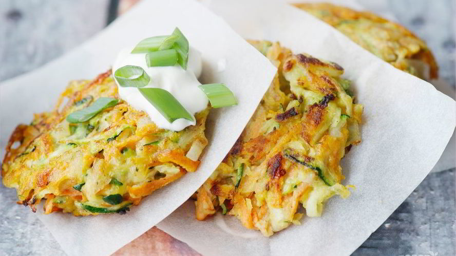 Рецепт блинчики из кабачков и моркови