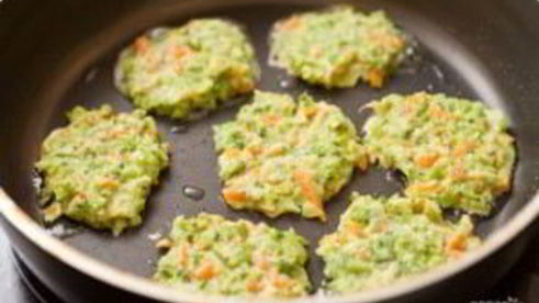 блинчики из кабачков и моркови