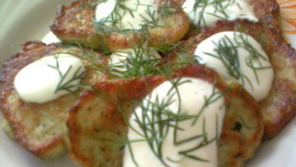 Рецепт Блинчики из кабачков