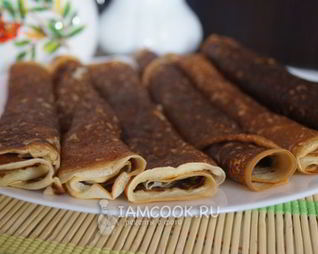 Блинчики на кефире