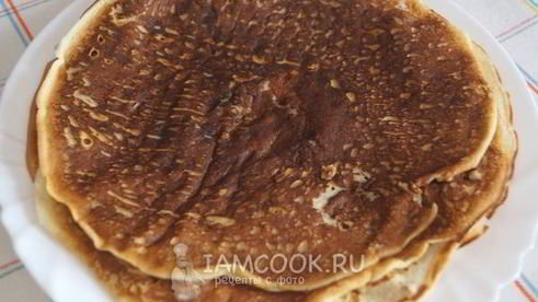 блинчики на кефире