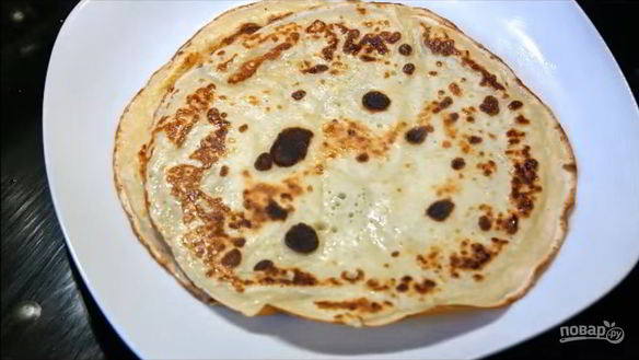 Рецепт Блинчики на прокисшем молоке