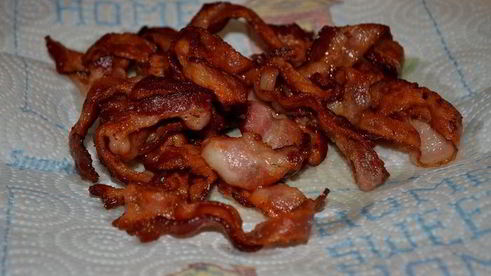 блинчики с беконом