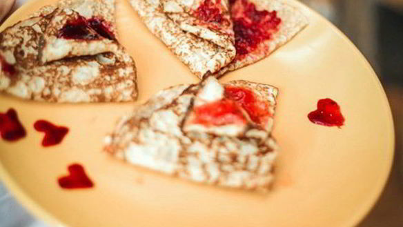 Рецепт Блинчики с кипятком