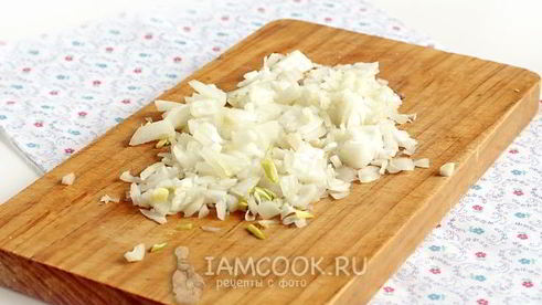 блинчики с курицей и говядиной