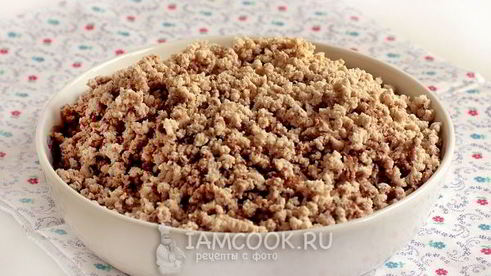 блинчики с курицей и говядиной