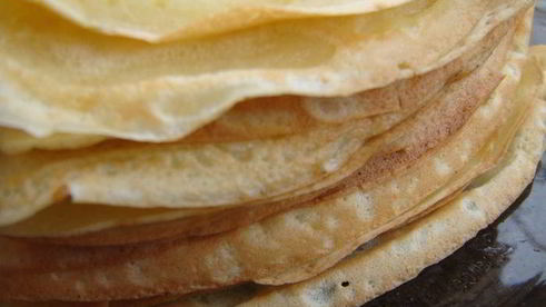 блины для завтрака