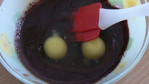 блины из черемуховой муки с творожной начинкой