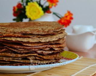 Блины из говяжьей печени