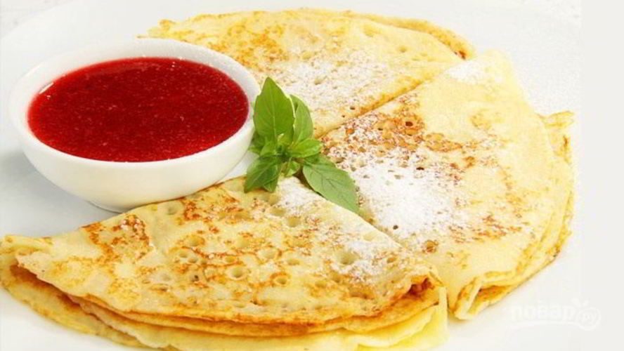 Рецепт блины из кислого молока