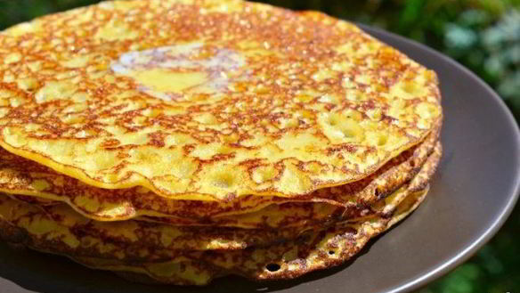 Рецепт Блины из кукурузной муки