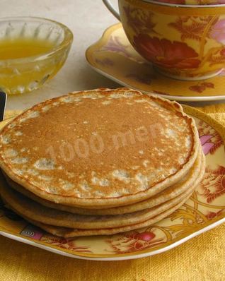 Блины из толокна