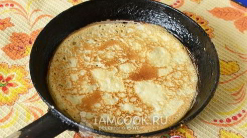 блины на кислом молоке без яиц