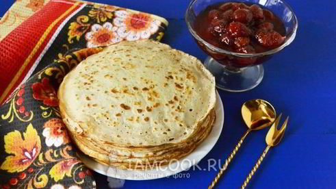 блины на кислом молоке без яиц