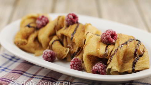 блины на майонезе