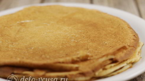 блины на майонезе