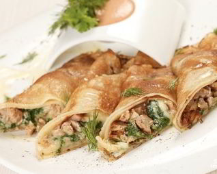 Блины на пару