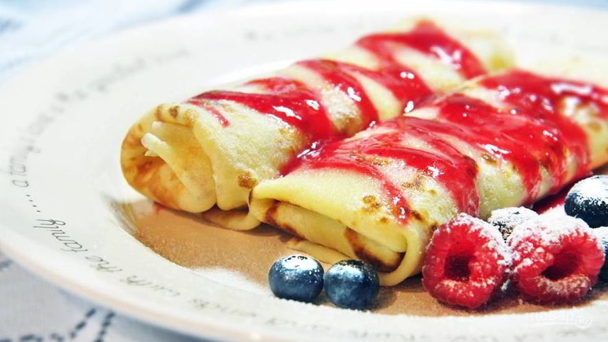 Рецепт блинов ны сыворотке с творогома