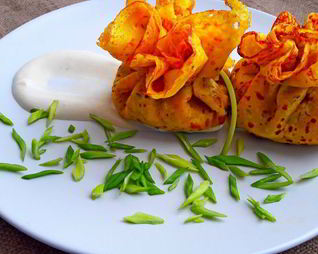 Блины рисовые с карри