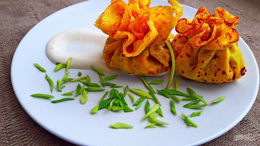 Рецепт блины рисовые с карри