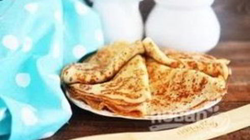 блины с лимоном и рикоттой