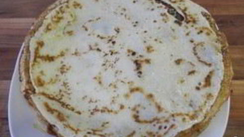 блины с моцареллой