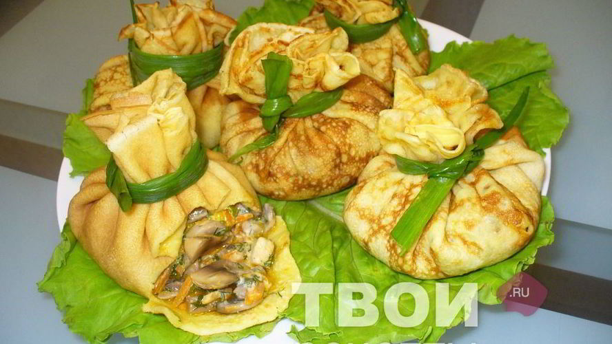 Рецепт блины с начинкой