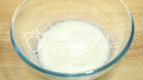 блины с семгой