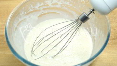 блины с семгой