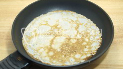 блины с семгой