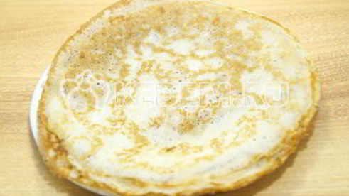 блины с семгой