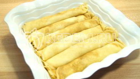 блины с творогом сливочные