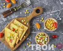 Блины на кипятке