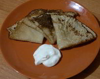 Блины на молоке